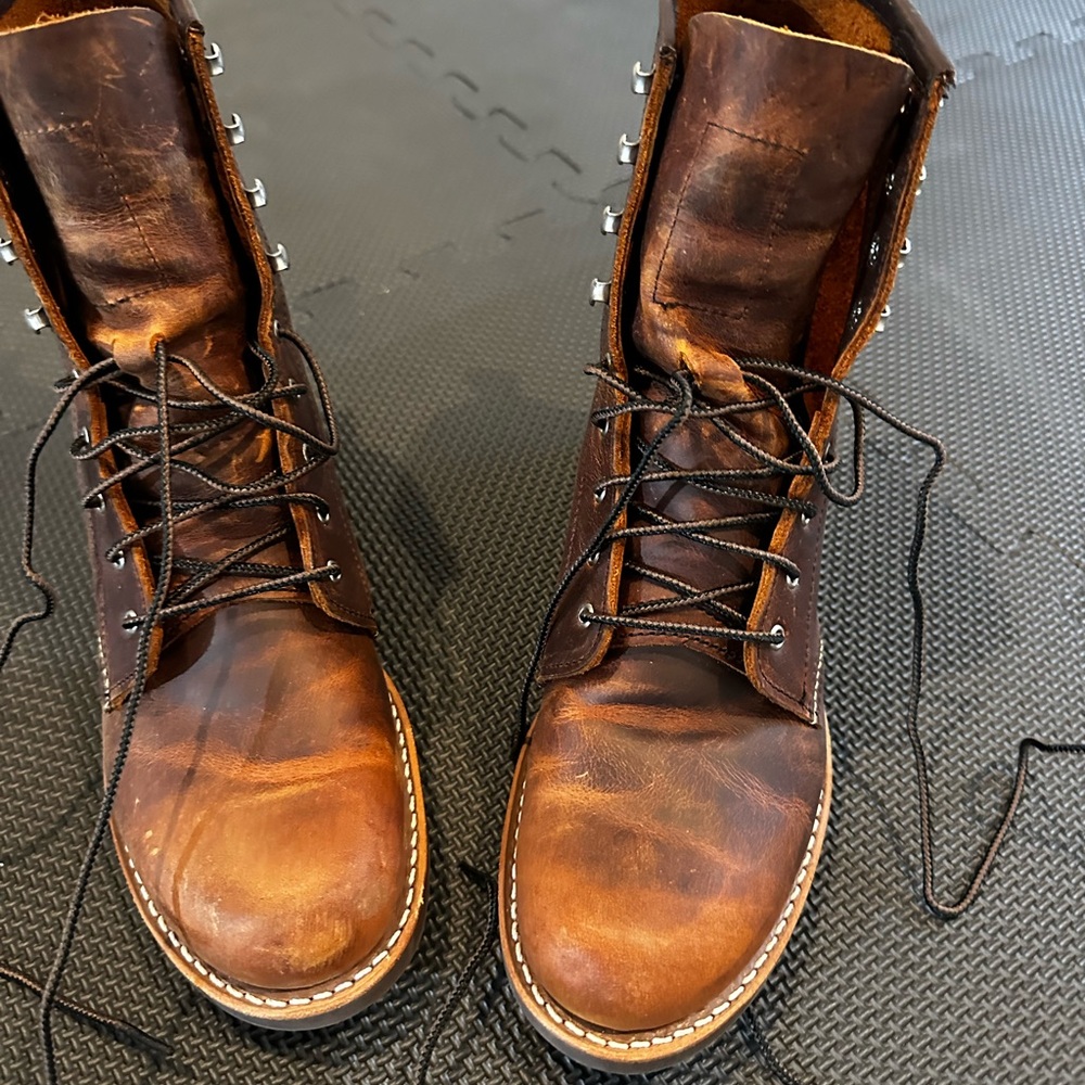 SILVERSMITH
WOMEN'S SHORT BOOT IN COPPER ROUGH & TOUGH LEATHER